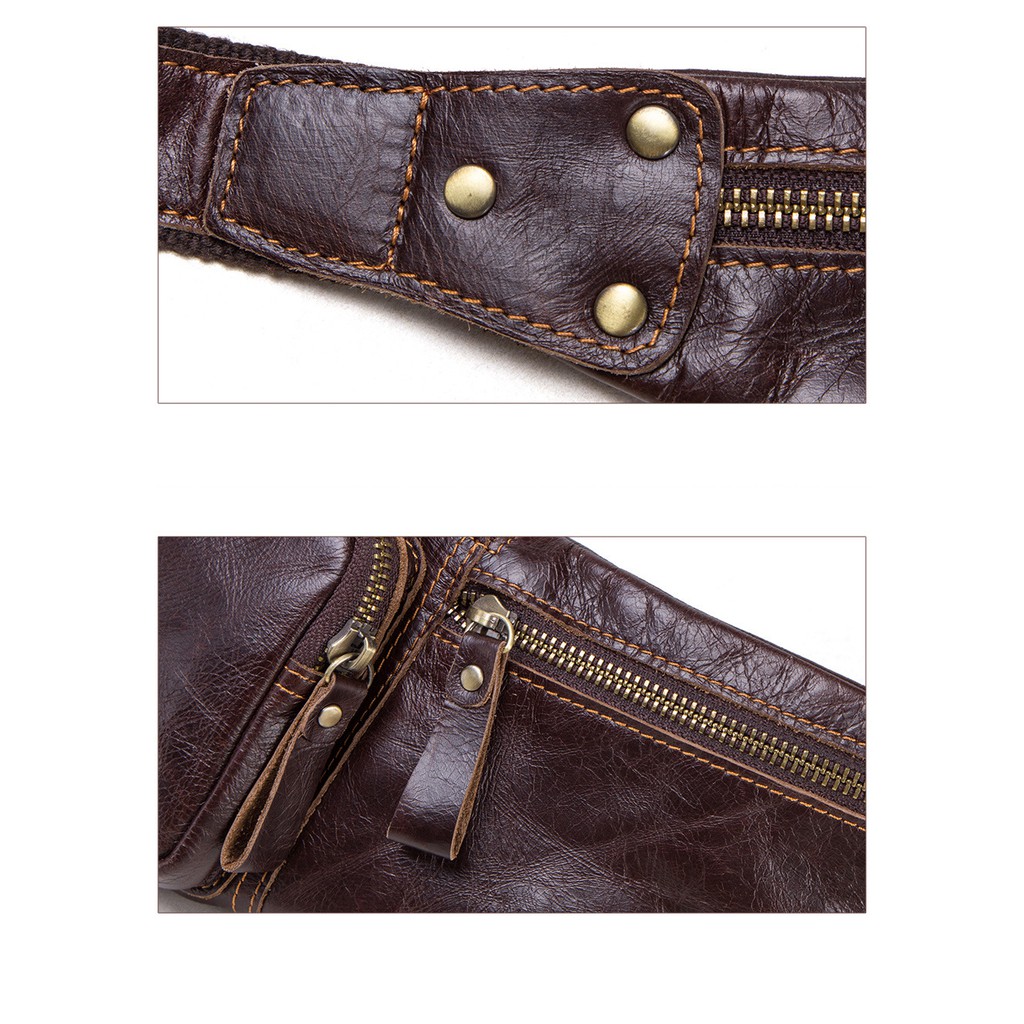 Túi đeo chéo nam HUTALEATHER MAXI2 thời trang phong cách lịch lãm TC2 | BigBuy360 - bigbuy360.vn