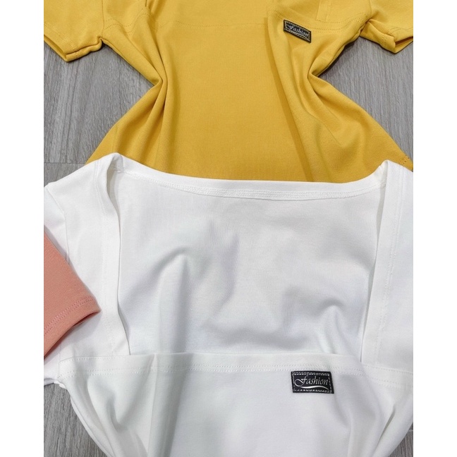 [Mã 11FASHIONSALE1 giảm 10K đơn 50K] Áo cổ u logo fashion 47k | BigBuy360 - bigbuy360.vn