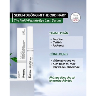 Serum dưỡng mày và mi the ordinary the multi - peptide lash and brow