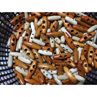 Cúc sừng, cút áo gỗ cho áo khoác [nguyên liệu thủ công, phụ liệu handmade]