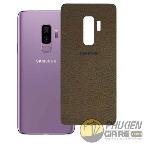 Miếng dán da Galaxy S9 Plus da bò 100% (Made in Việt Nam)