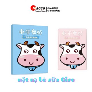 Mặt Nạ Dưỡng Ẩm Trắng Hồng Da Bò Sữa - Qise Milk Mask - Nội địa Trung