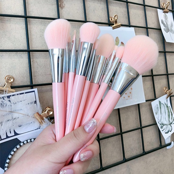 🔥Vết nóng🔥Bàn chải trang điểm dành cho người mới bắt đầu trọn bộ phấn mắt, phấn nền, phấn má hồng bóng cao, cọ trang điểm