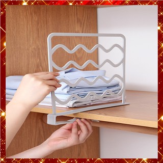 1 Thanh Chia Ngăn Tủ Giúp Xếp Quần Áo Thẳng Không Bị Đổ TGQT