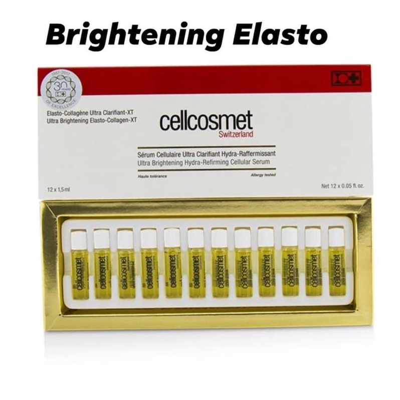 Cellcosmet - Serum Collagen & Tế Bào Gốc Intensive Elasto/ Brightening Elasto
