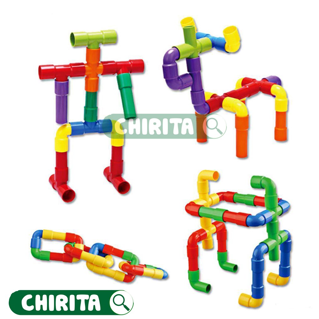Đồ Chơi Lắp Ráp Cho Bé - Đồ Chơi Xếp Hình Trẻ Em Cho Bé Trai Bé Gái Chirita