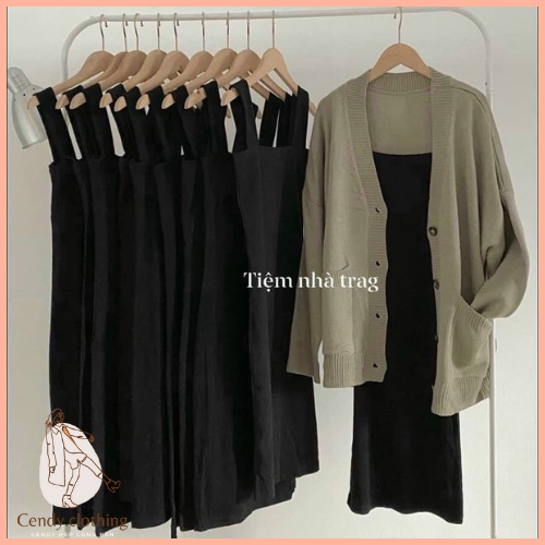Váy Hai Dây Dáng Ngắn CendyClothing CD178