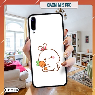 Ốp lưng nhám in hình 3d xiaomi mi 9 pro