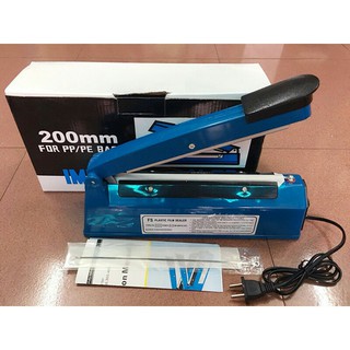[ RẺ QUÁ ] [ FREE SHIP ] Máy dán, hàn miệng túi nilon đóng gói thực phẩm dập tay - dài 20cm mối hàn 3mm