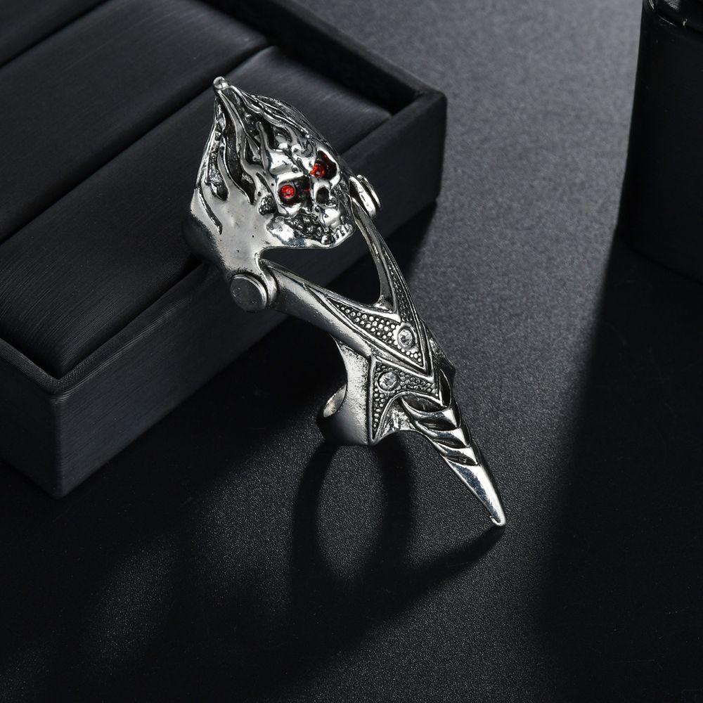 Nhẫn Nam VANES1 Hình Đầu Lâu Cá Tính