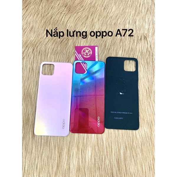 nắp lưng sau oppo A72 zin
