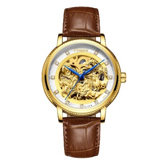 Đồng Hồ Cơ Nam Dây Da Pagini Automatic PA6688 Bát Mã Hàng Chính Hãng - Bảo Hành 12 Tháng