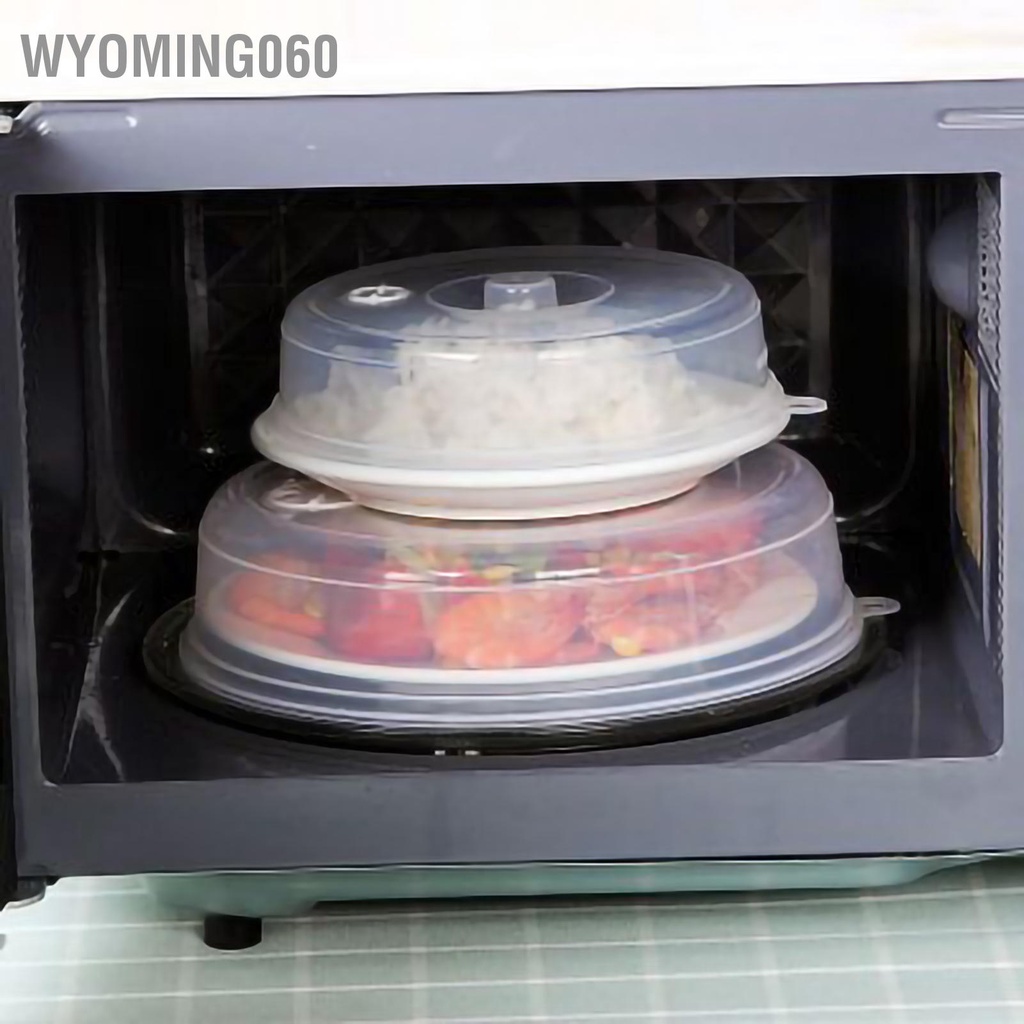 Nắp đậy thức ăn có thể dùng trong lò vi sóng nhựa PP trong suốt có thể tái sử dụng cấp độ cao với tay cầm cho tủ lạnh