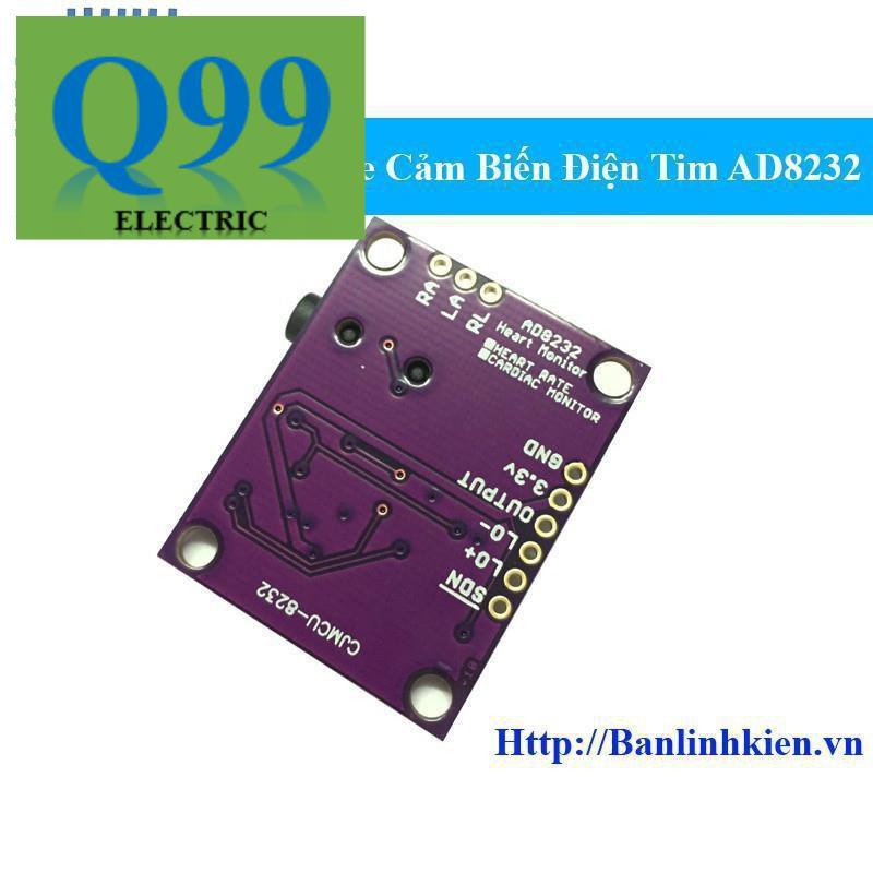 [Giá rẻ] [Q99] [Mô đun] Module Cảm Biến Điện Tim AD8232 zin HD1