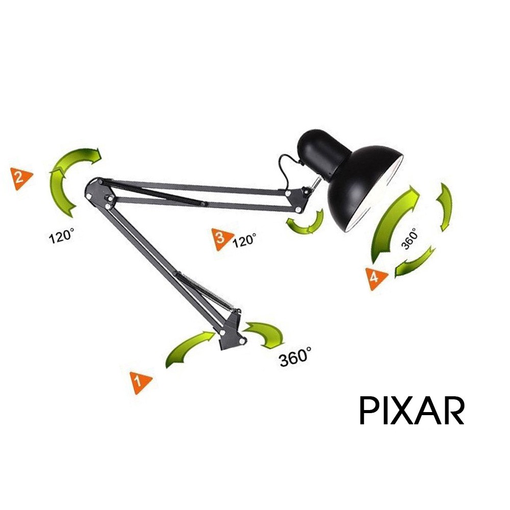 Đèn Bàn Học PIXAR (+Bóng), Đèn Học Chống Cận Thị