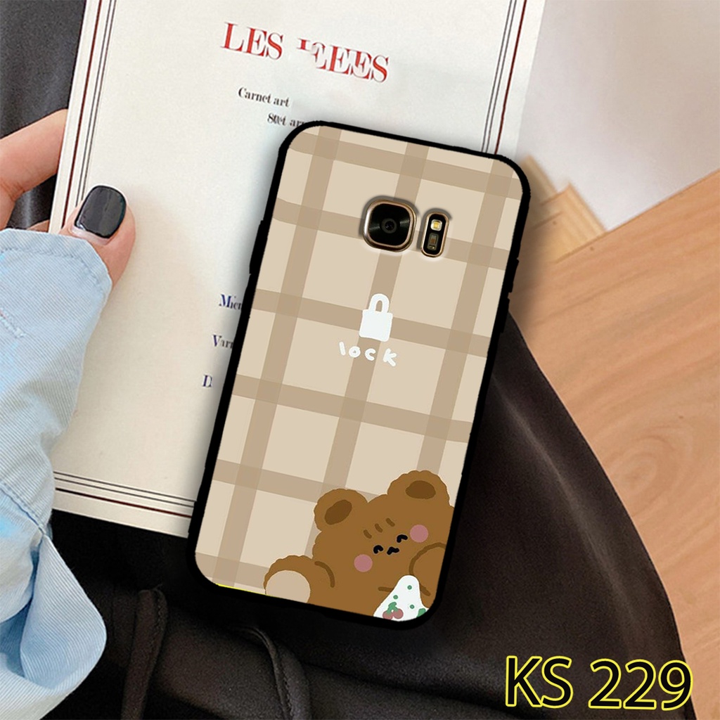 [HOT] Ốp lưng Samsung Galaxy S6/S6 Edge/S7/S7 Edge in hình gấu con ngộ nghĩnh_Ốp SS S6/S6E/S7/S7E
