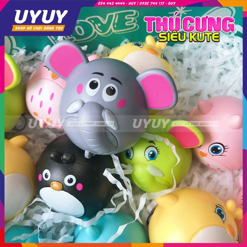 Đồ Chơi Thú Dây Cót Mini Dễ Thương Cho Bé