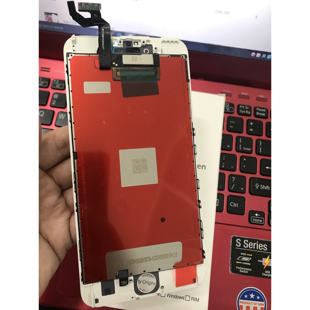 Màn hình LCD iPhone 6s plus Full nguyên bộ (Màu trắng)