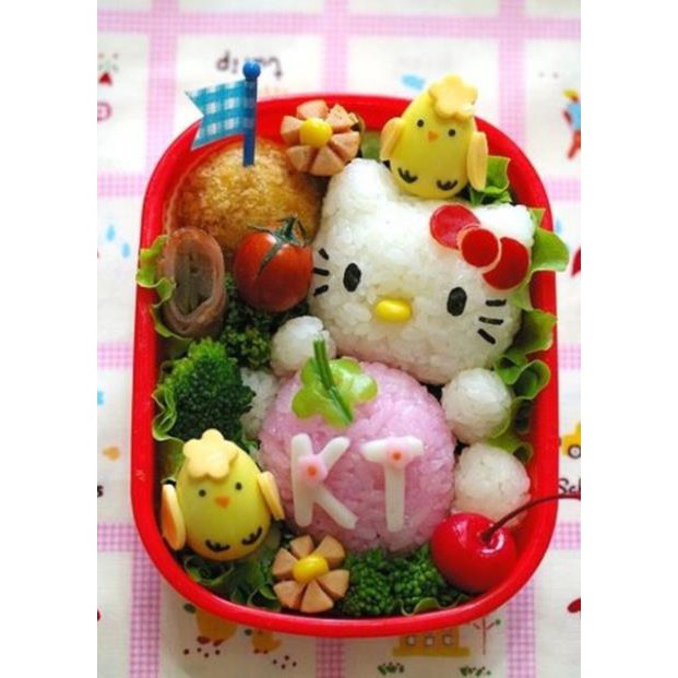 Khuôn tạo hình cơm cho bé ngộ nghĩnh Thương hiệu Nhật
