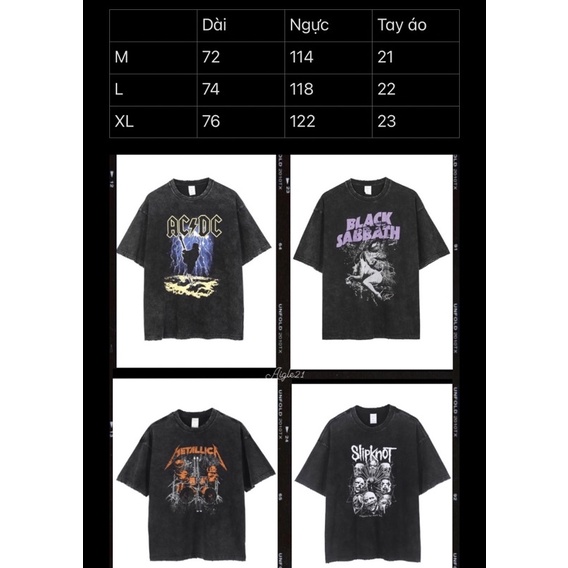 Áo thun vintage cotton