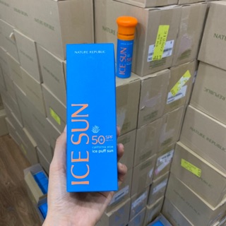 [Auth] Kem Chống Nắng Ice Sun Nature Republic California Aloe SPF50+ PA+++ (Mẫu 2020)