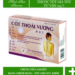 [CHÍNH HÃNG] Cốt Thoái Vương hỗ trợ giảm đau xương khớp, góp phần giúp xương chắc khỏe