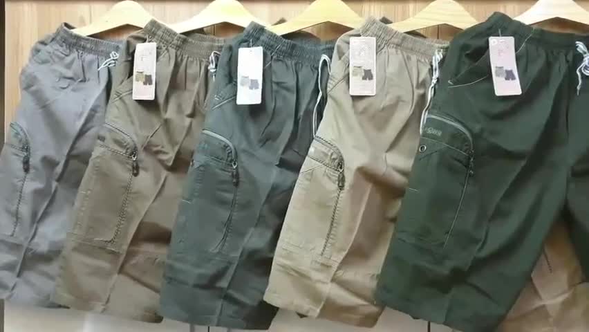 [HCM]Quần Short Nam Kaki Lụa Xịn Túi Hộp Lưng Thun Co Giãn From Rộng Thoải Mái Có Túi Khóa Kéo SUNMEN Size Từ 28 - 40 | BigBuy360 - bigbuy360.vn