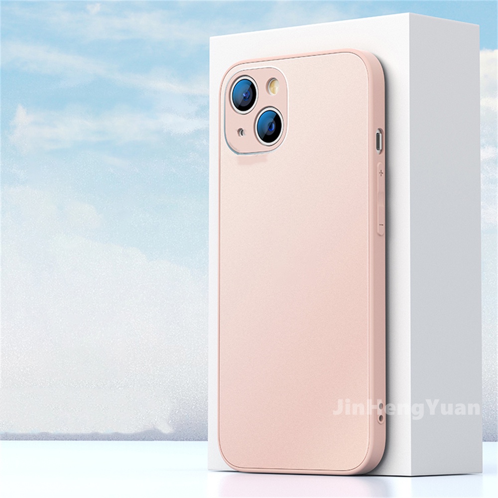 Ốp Điện Thoại Mặt Kính Nhám Chống Bám Vân Tay / Trầy Xước Cho IPhone 14 13 12 11 Pro Max XR X XS