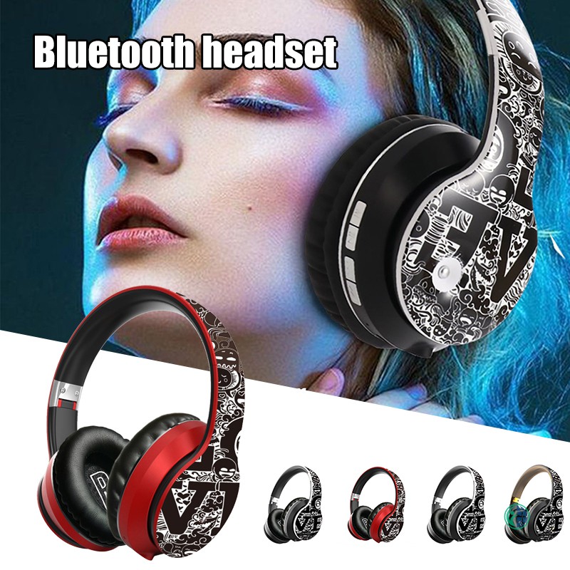 Ready Stock Over Ear Wireless Bluetooth Headphones Active Noise Cancelling Deep Bass Comfortable Ear Cups For Cell Phone @vn