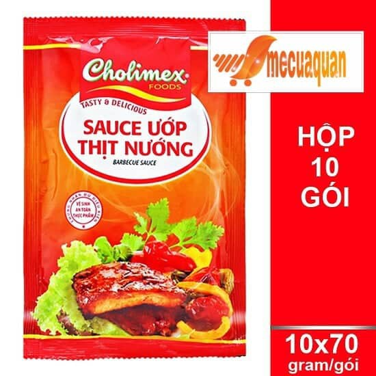 Sốt ướp thịt nướng Cholimex 70g(mẫu mới)