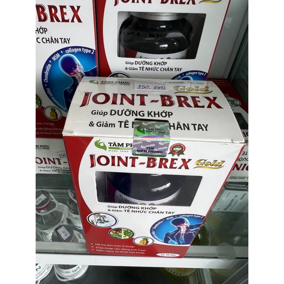Viên Uống JOINT - BREX GOLD Giúp Tái Tạo, Phục Gồi Mô Sụn Khớp Bị Tổn Thương