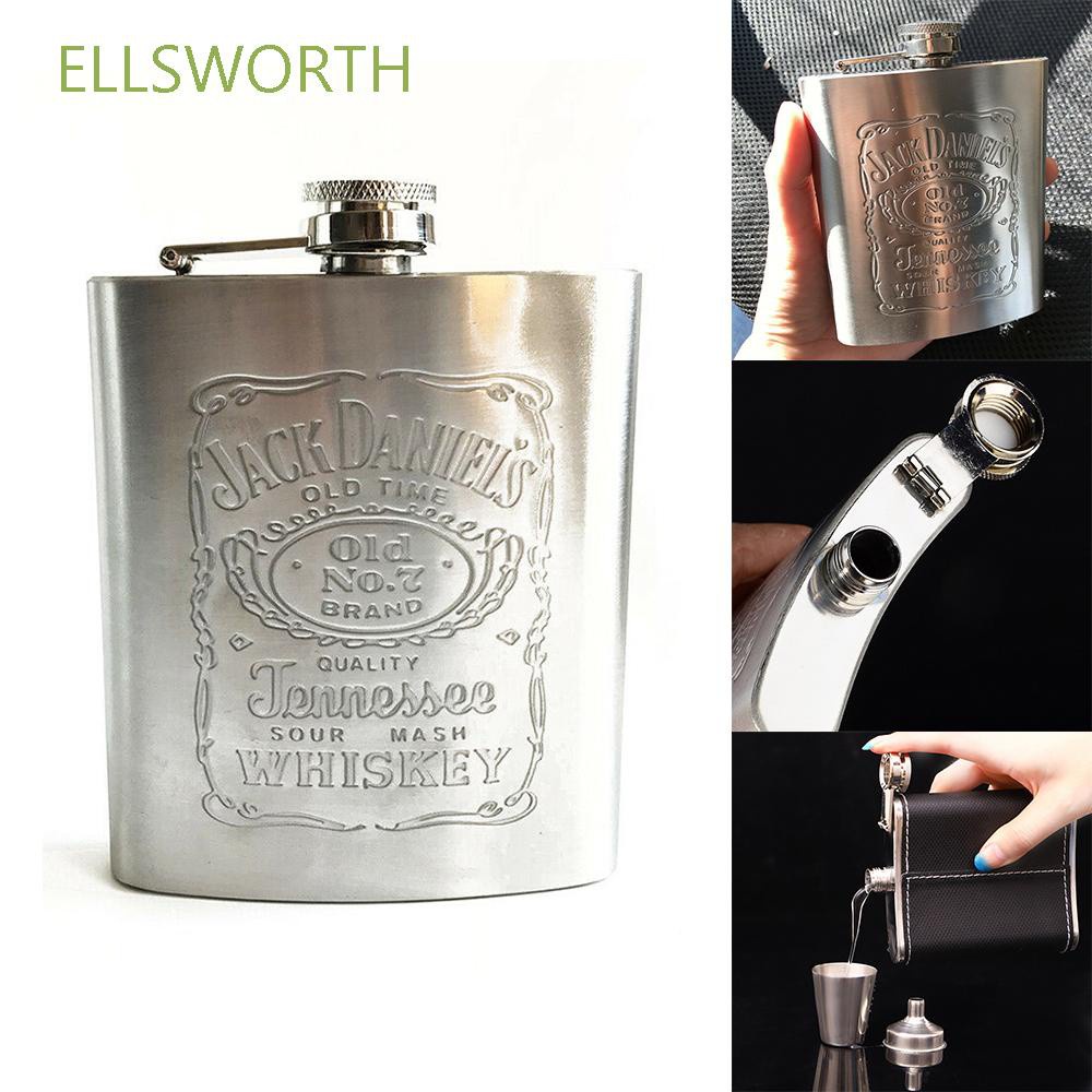 Bình đựng rượu mini bằng thép không gỉ 7oz/8oz