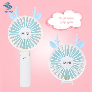 Quạt mini cầm tay gấp gọn hình thú cưng