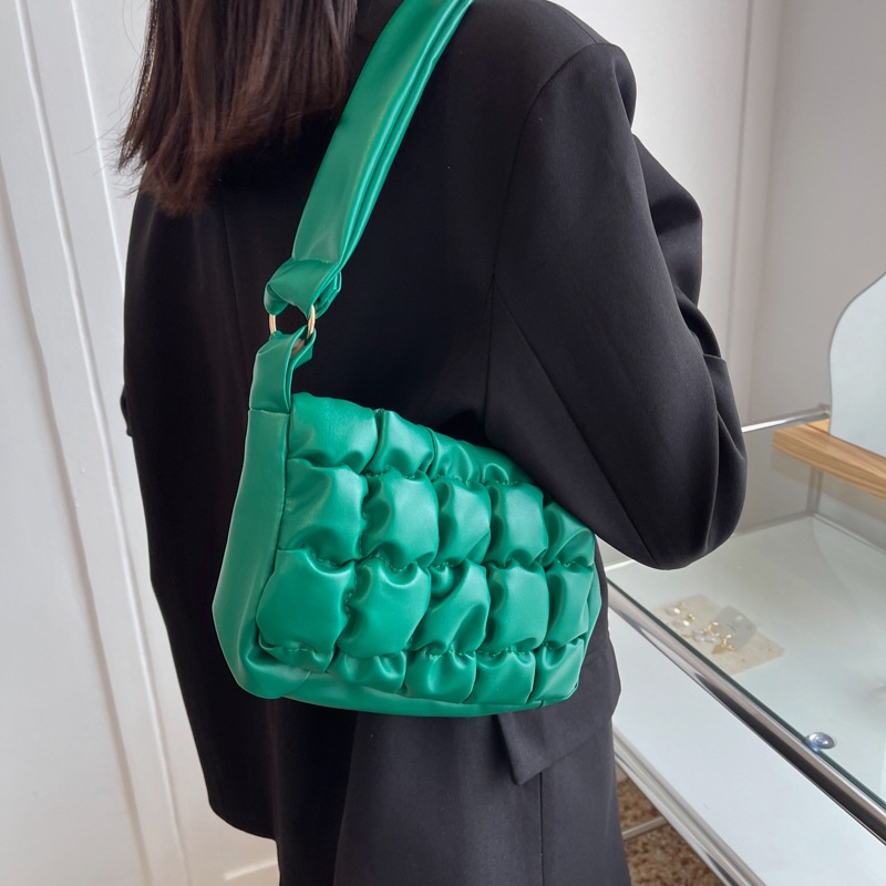 Túi Đeo JASMIN NOIR vai có khóa dây kéo thiết kế thời trang dành cho nữ