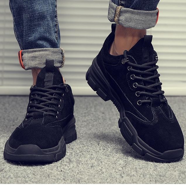 Giày Sneaker Nam TKTMS08 Giày Thể Thao Nam Da Lộn Phong Cách Bụi Bặm Đường Phố  TKT STORE Size (39-43) | BigBuy360 - bigbuy360.vn