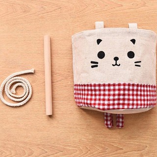 Túi treo tường đựng đồ hình mèo con dễ thương 88098 shop thời trang 7788