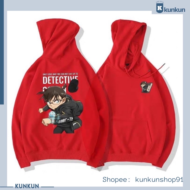 Áo Hoodie Nỉ Dài Tay Anime Thám Tử Lừng Danh Conan, Kaito Kid