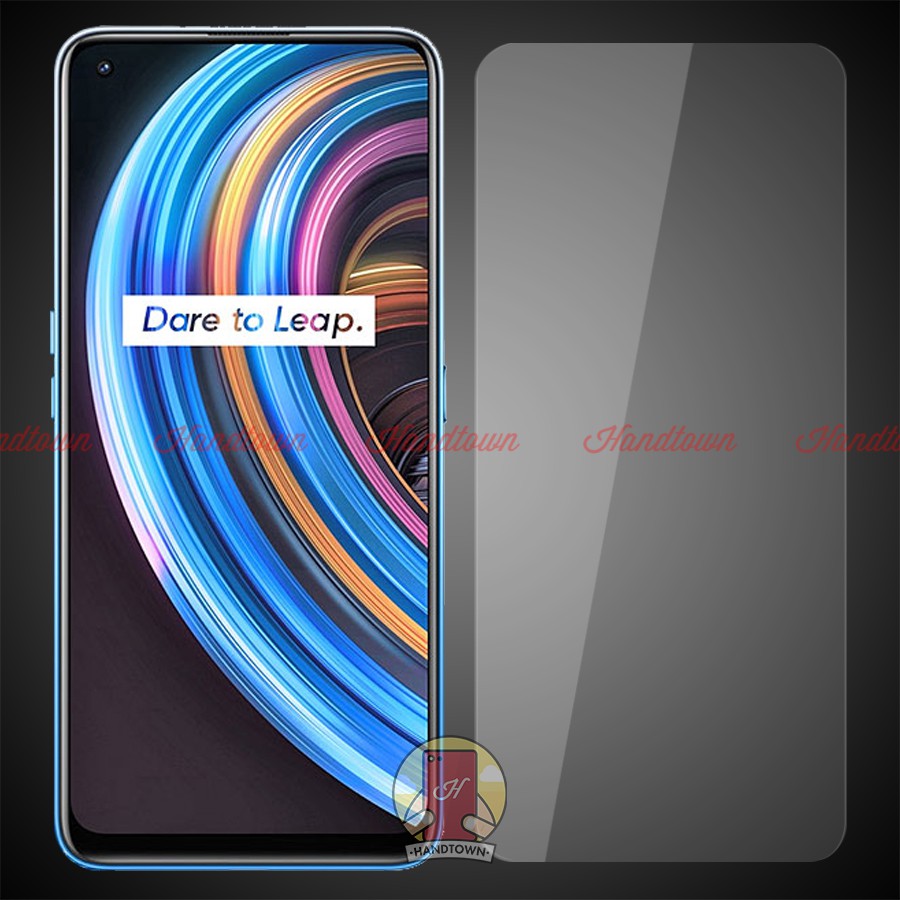 Kính Cường lực Không Full Màn 2.5D Realme X7 Trong Suốt Không Chấm Li Ti Handtown