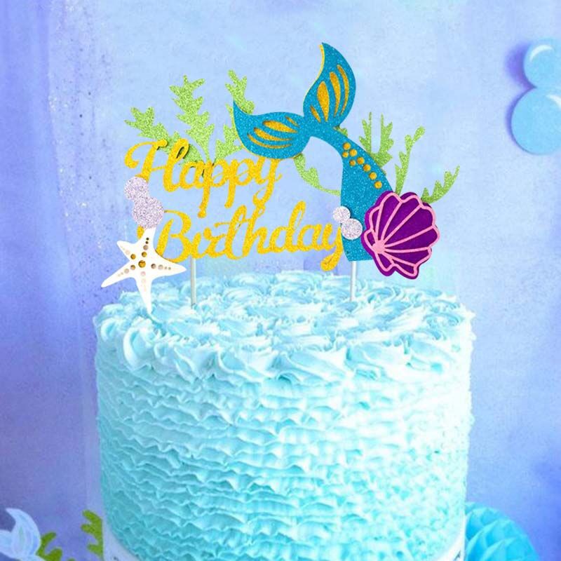 Que Gắn Trang Trí Bánh Kem Hình Chữ Happy Birthday