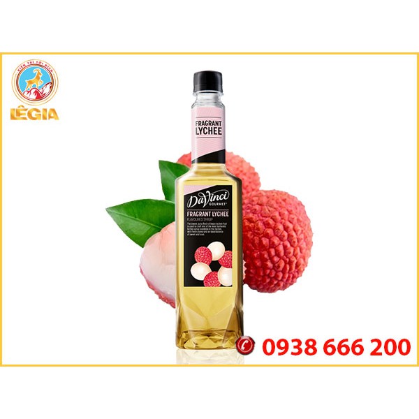 SIRO DAVINCI VẢI 750ML (LYCHEE SYRUP)