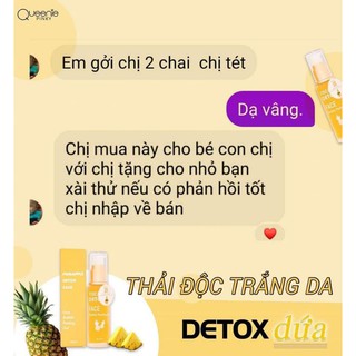 DETOX THẢI ĐỘC DỨA CO2 DÀNH CHO FACE( MẶT)