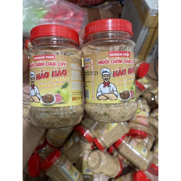 Muối Chấm tôm chua cay Hảo Hảo loại ngon hũ 200g- loại chuẩn ngon