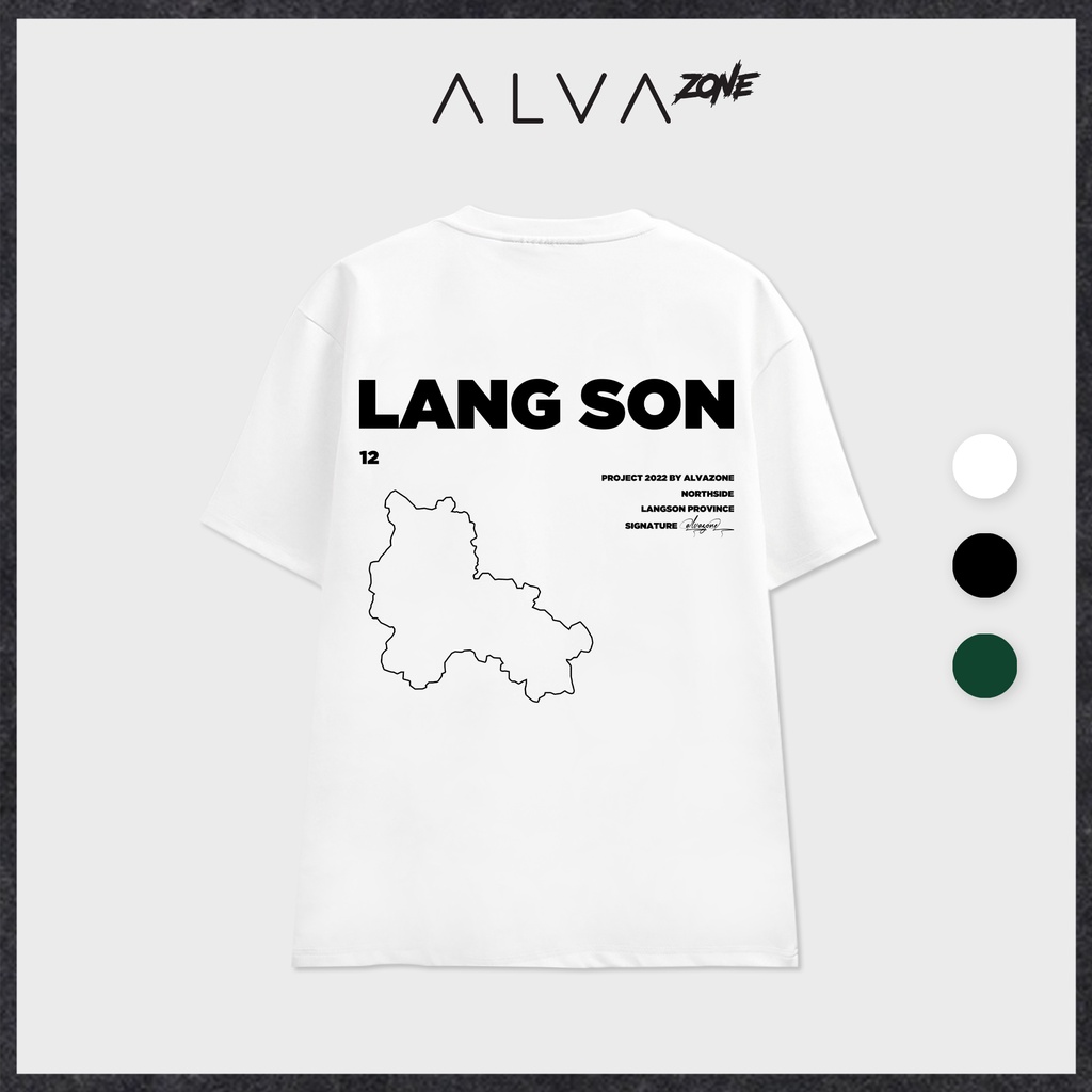 Áo Thun Lạng Sơn LocalBrand Phông Cổ Tròn Tay Lỡ Unisex Nam Nữ Thế Hệ Genz