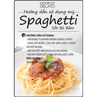 [ HN - CHỈ GIAO HỎA TỐC] Mỳ ý Spaghetti