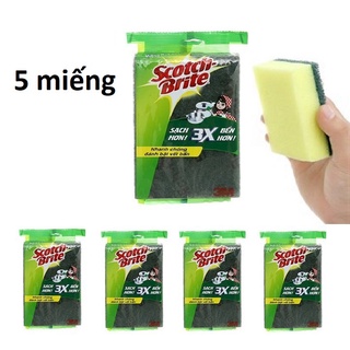 Miếng rửa chén chùi nồi - miếng xốp rửa chén chùi nồi