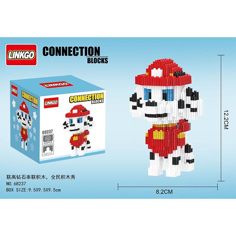 Mô hình nhân vật phim hoạt hình Paw Patrol bằng PVC