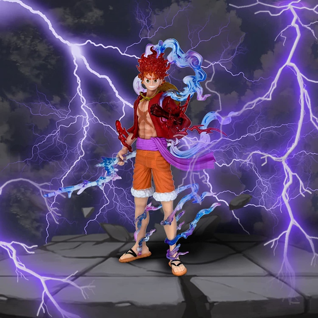 Bộ Sưu Tập Búp Bê Đồ Chơi Hình Nhân Vật One Piece Nika luffy Gear 5 Sun God Bằng pvc 22cm