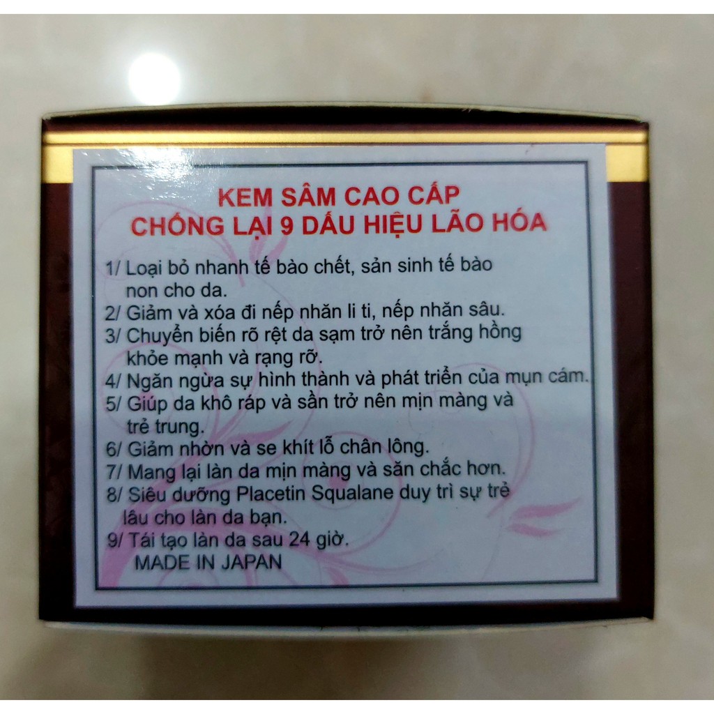 Kem sâm cao cấp chống lại 9 dấu hiệu lão hóa Guoyao Herbage Essence Series 30g