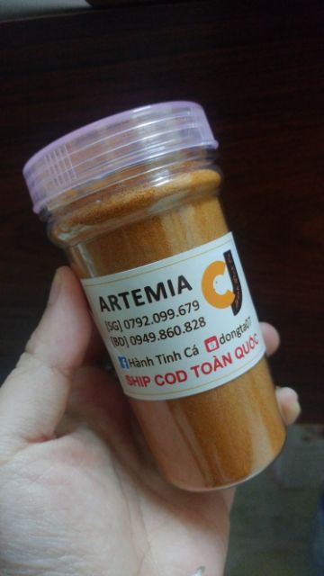 Trứng ARTEMIA tách vỏ [CHO ĂN TRỰC TIẾP - KHÔNG CẦN ẤP NỞ]