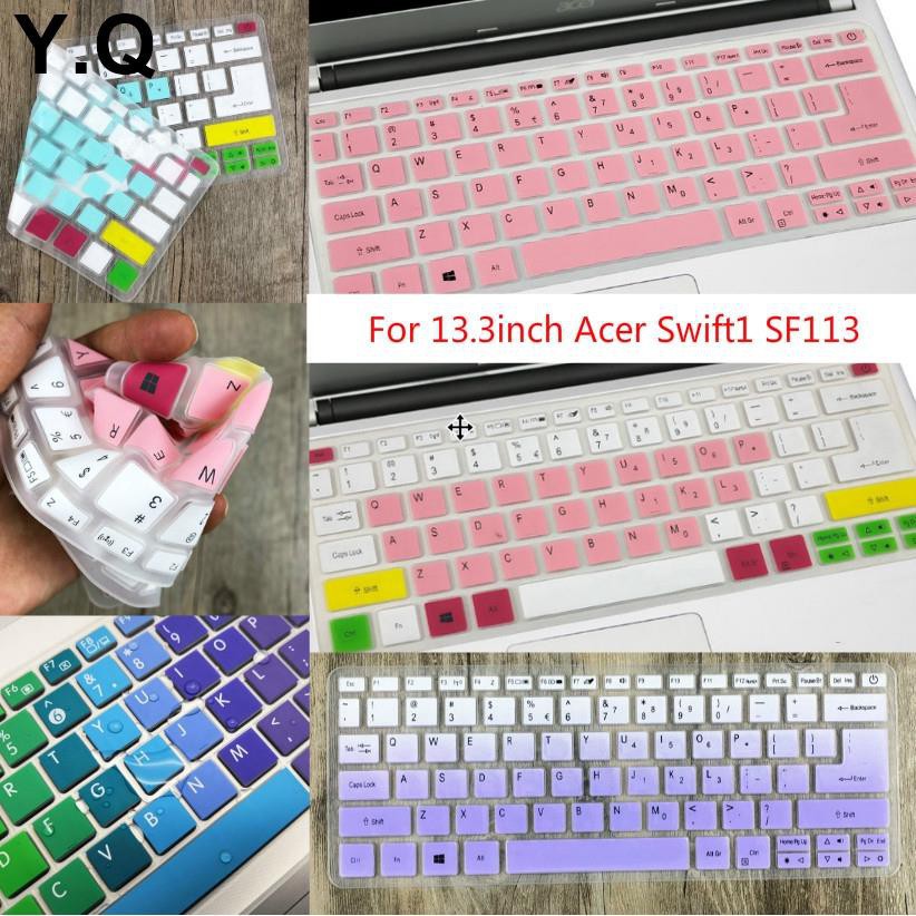 Acer A514 54 32 Miếng Dán Bàn Phím Silicon Siêu Mỏng D.F.Or 13.3 Inch Acer Swift1 Sf113
